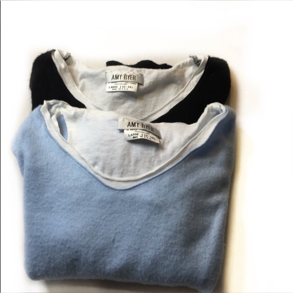 Amy Byer Girls sweater bundle